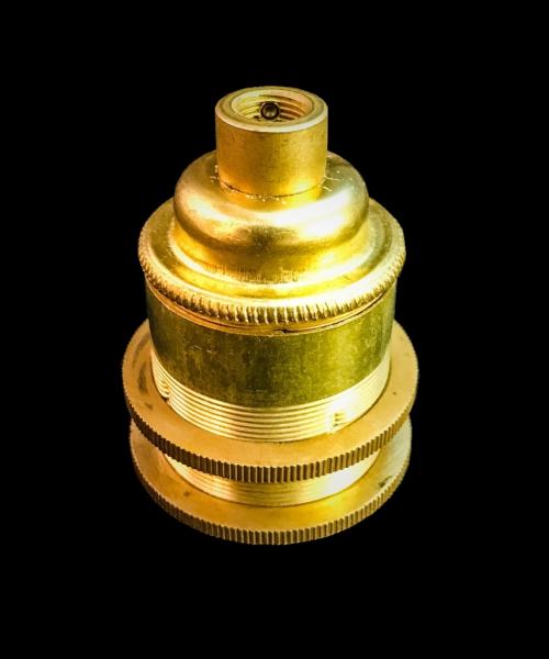 E27 brass bulb shop holder